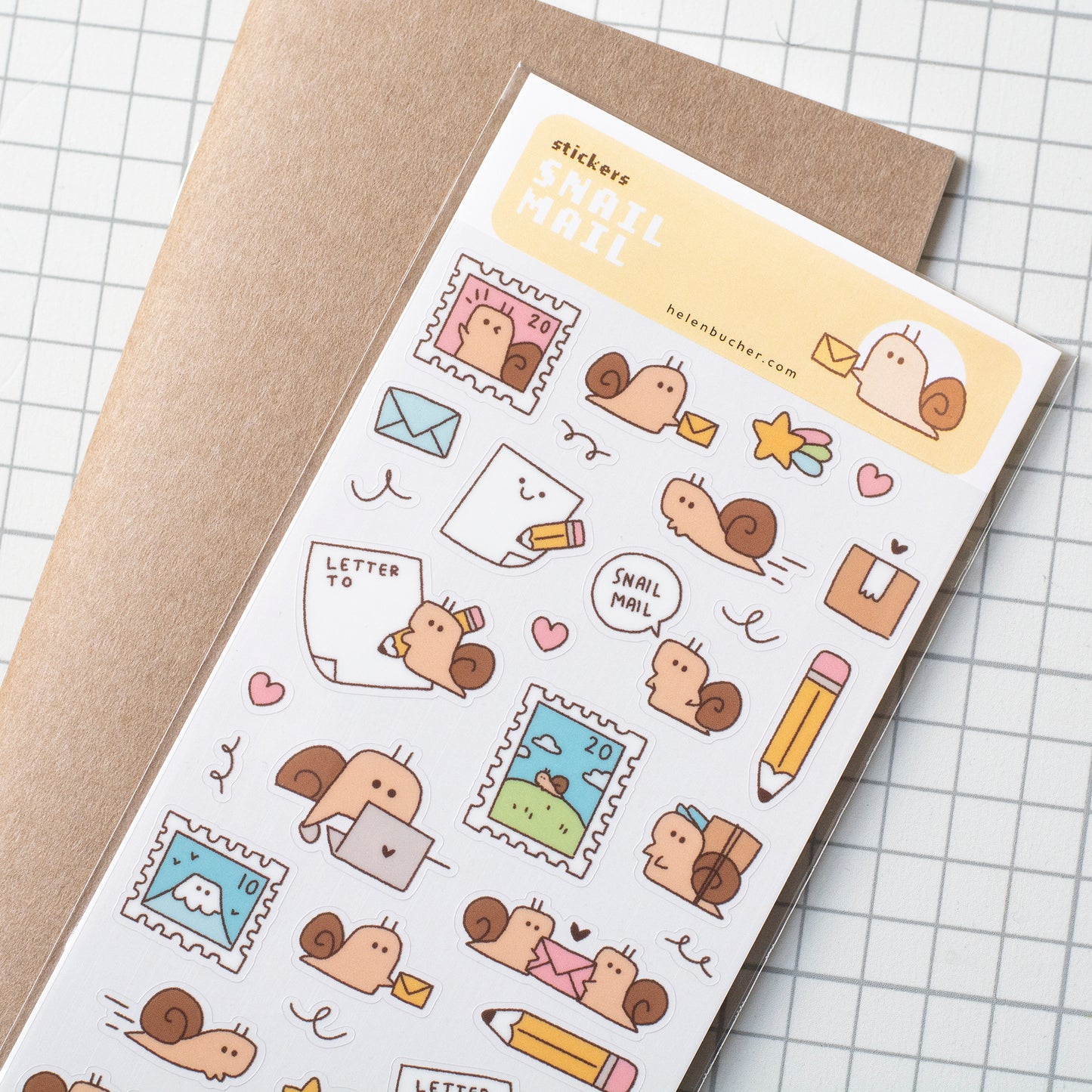 Snail Mail - Sticker Sheet