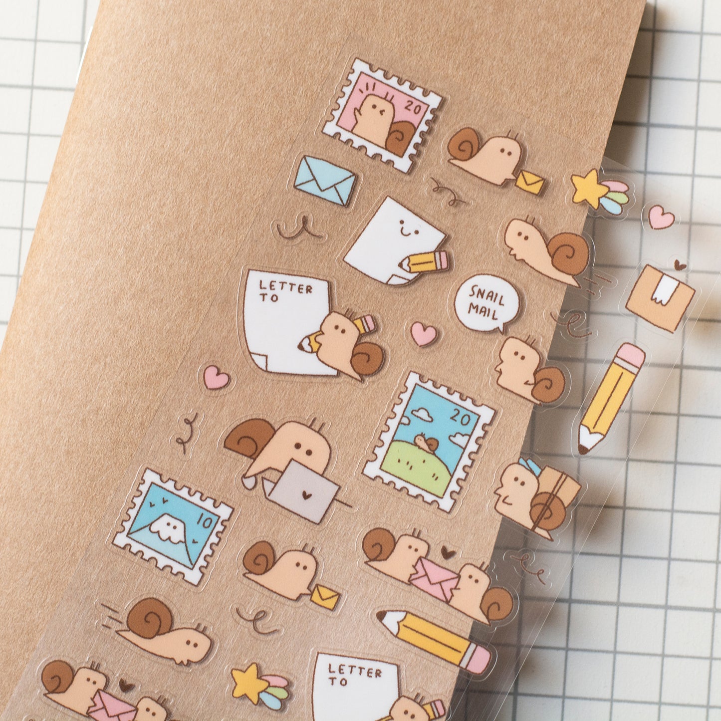 Snail Mail - Sticker Sheet