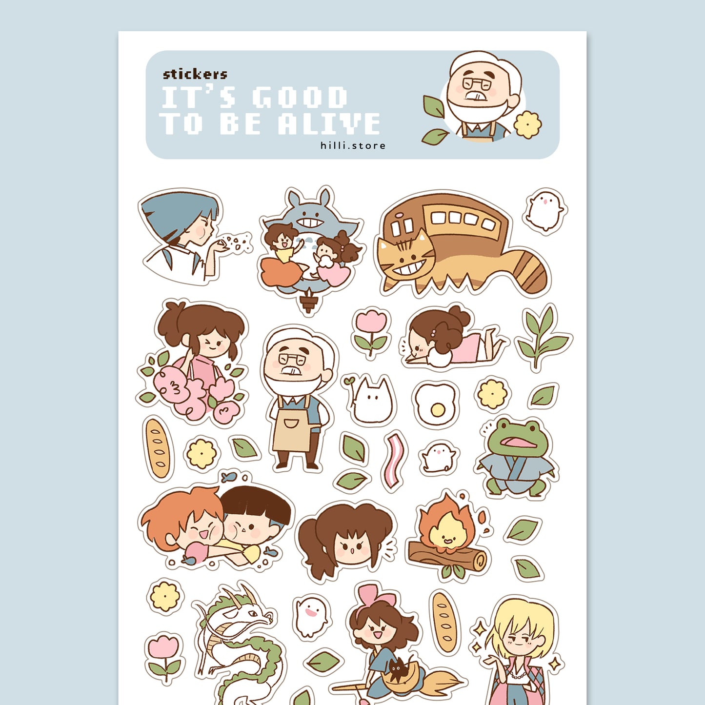 Good To Be Alive - Sticker Sheet - Clear Stickers