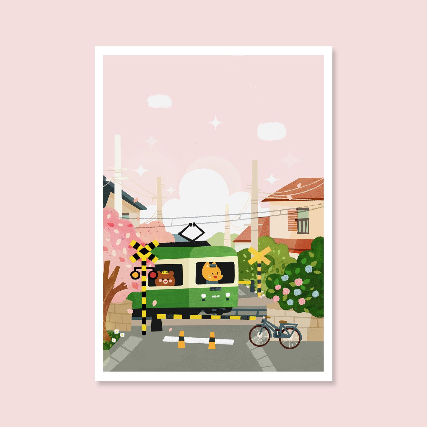 Let's Go Hanani - Mini Art Print