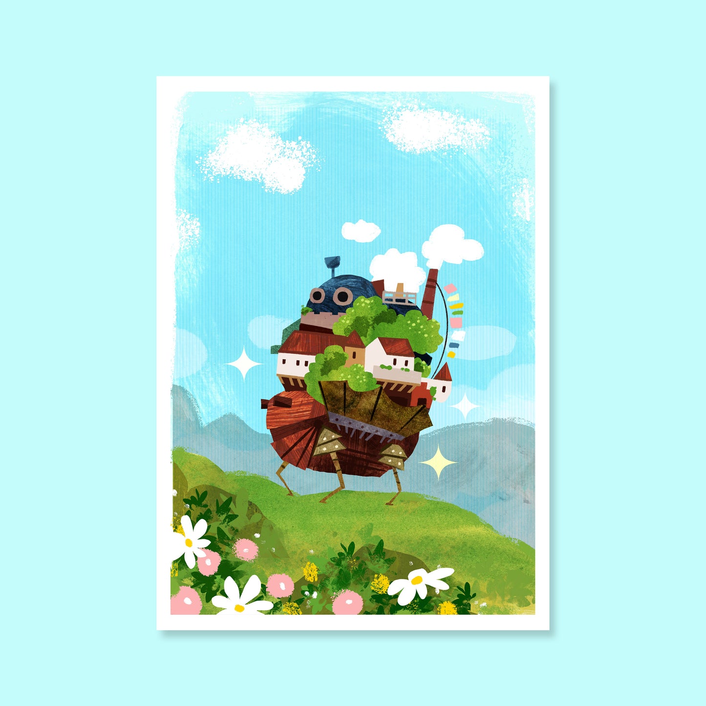 The Castle - Mini Art Print