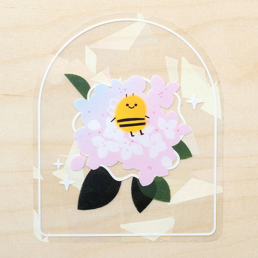 Just Bee - Suncatcher Sticker